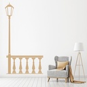 Lamp Post Kitchen Wall Sticker