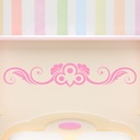 Leaf Swirl Swirl Headboard Wall Sticker