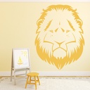 Lion Portrait African Animals Wall Sticker - Mod5
