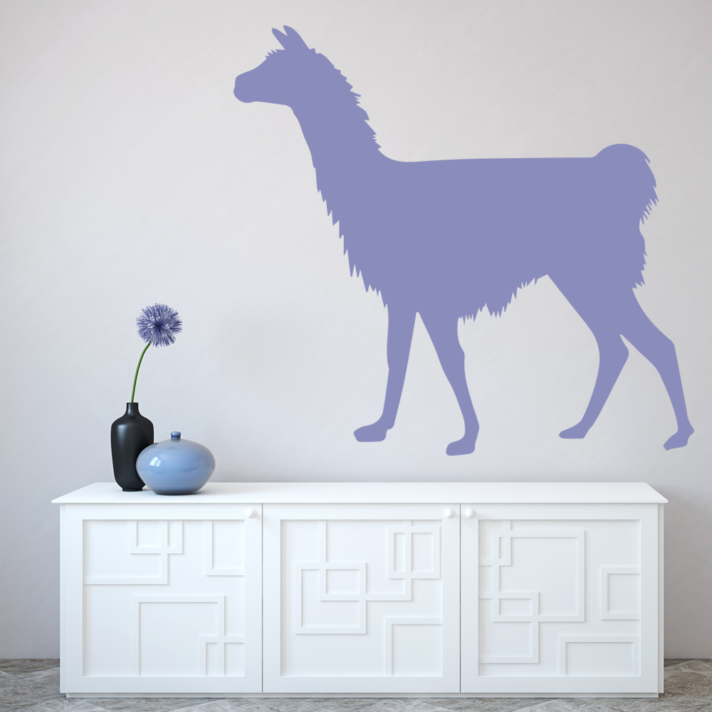 Llama Wild Animals Wall Sticker