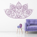 Lotus Flower Mandala Wall Sticker
