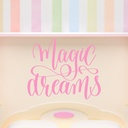 Magic Dreams Fairytale Quote Wall Sticker