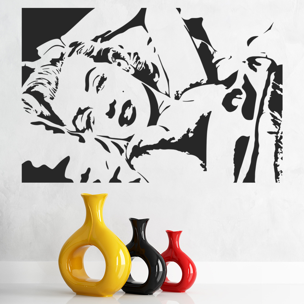 Marilyn Monroe Movies Film Wall Sticker