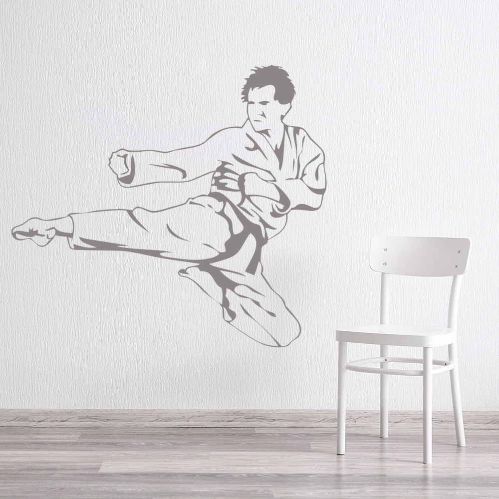 Martial Arts Karate Wall Sticker - Mod2