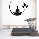 Meditation Yoga Wall Sticker