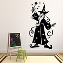 Merlin Wizard Halloween Wall Sticker