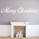 Merry Christmas Festive Wall Sticker