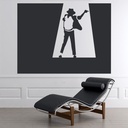 Michael Jackson Pop Music Wall Sticker