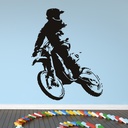 Motocross Bike Motorbike Wall Sticker