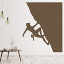 Mountain Climbing Abseiling Wall Sticker
