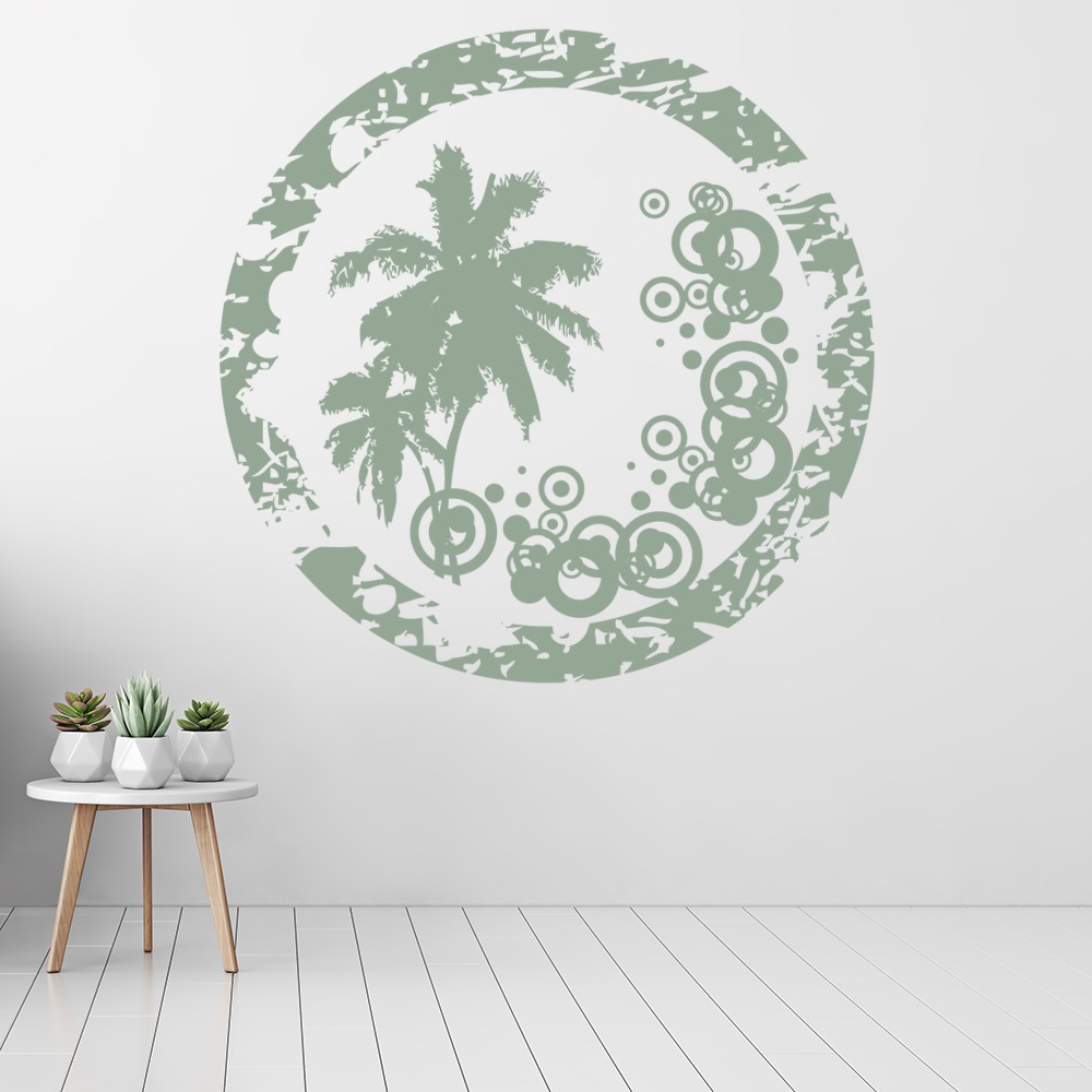 Palm Trees Seaside Wall Sticker