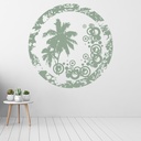 Palm Trees Seaside Wall Sticker