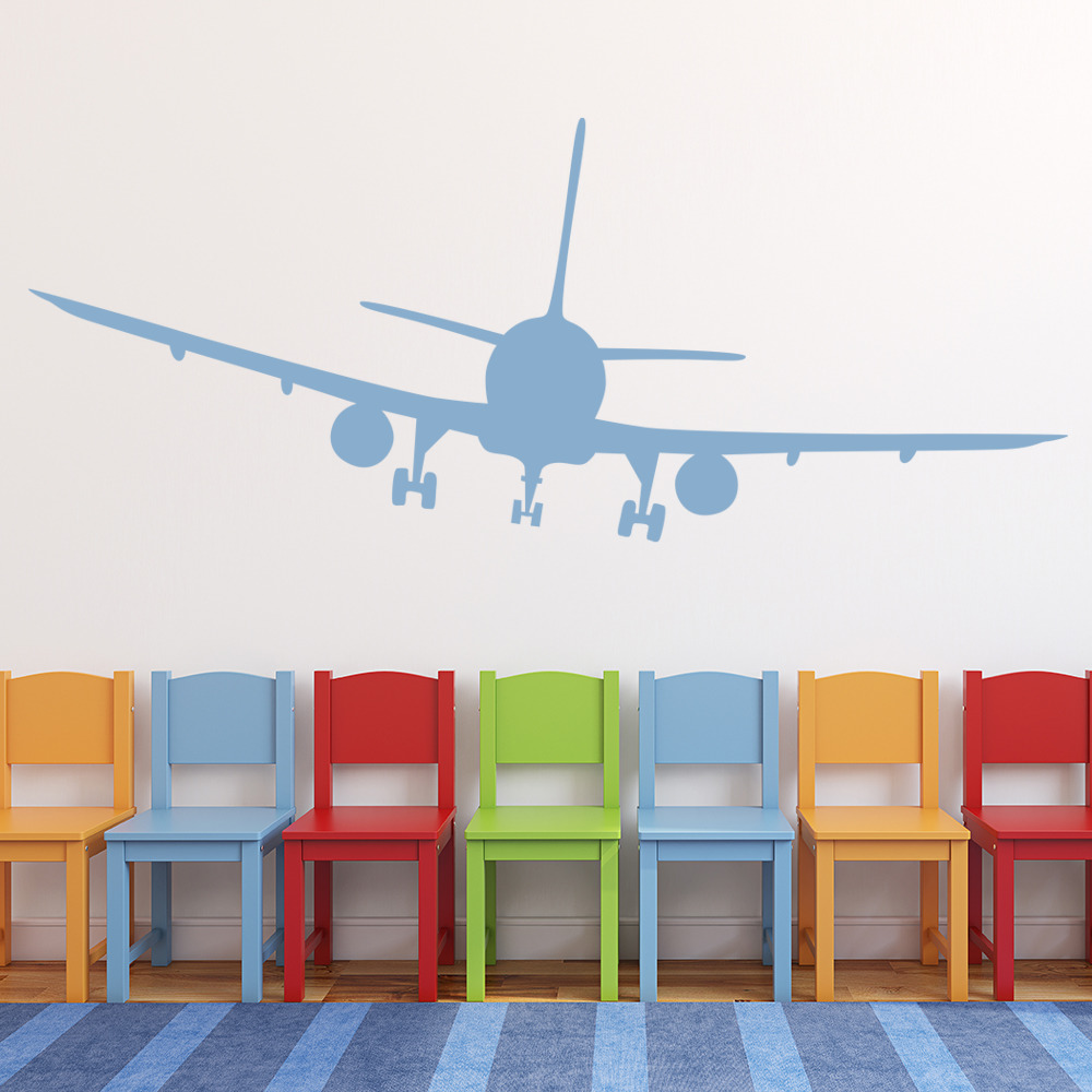 Passenger Plane Aeroplanes Wall Sticker