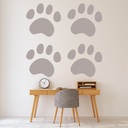 Paw Prints Pets Dogs Wall Sticker