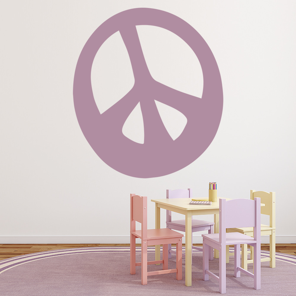 Peace Sign Religion Wall Sticker