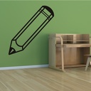 Pencil Writing Classroom Wall Sticker