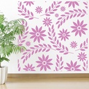 Petals Flowers Design Wall Sticker