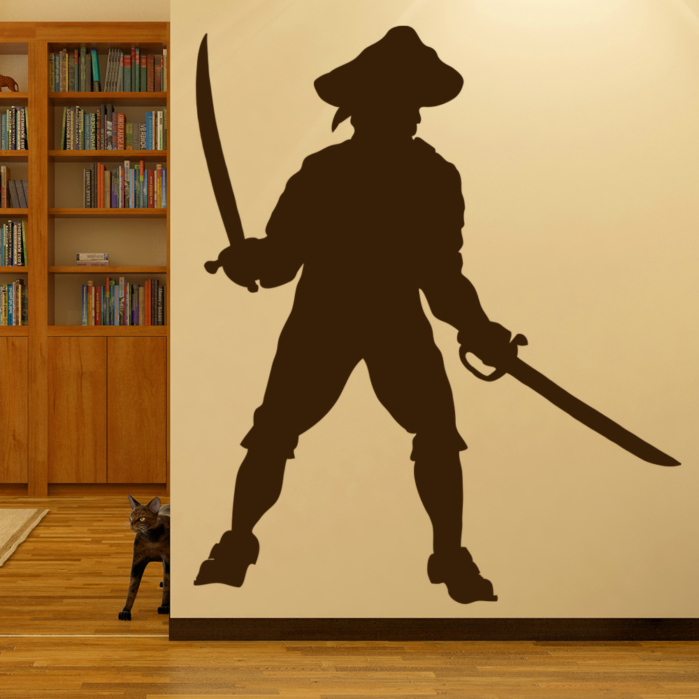 Pirate Swords Pirate Wall Sticker