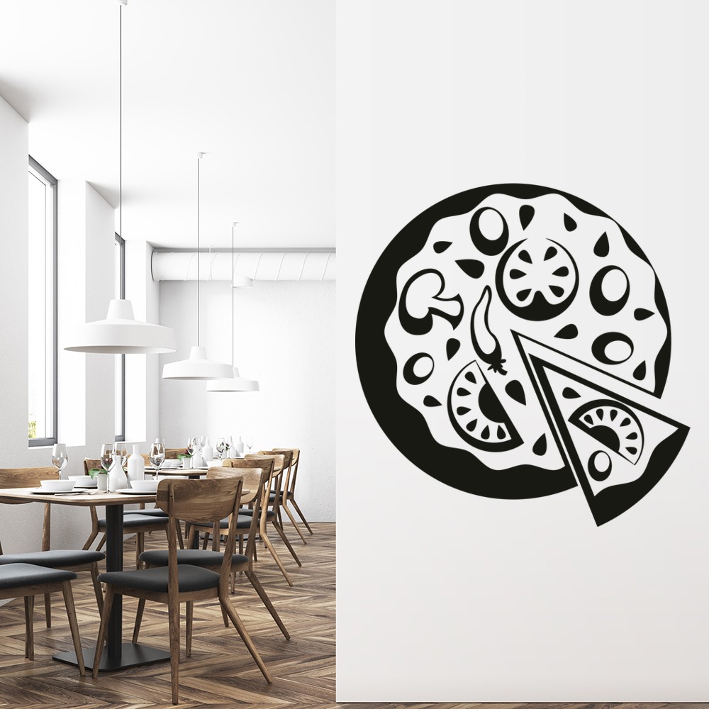 Pizza Takeaway Cafe Wall Sticker