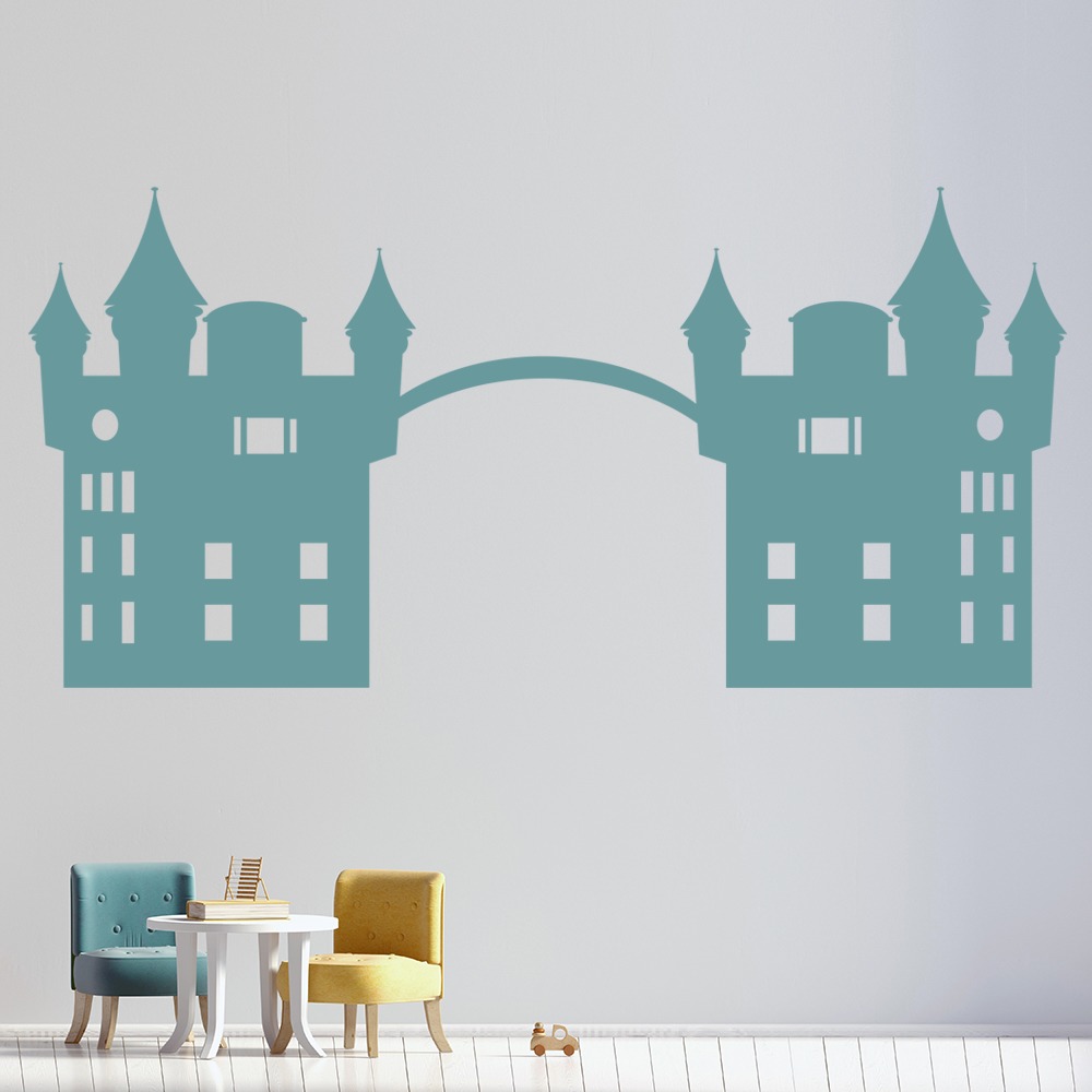 Princess Castle King Queen Wall Sticker