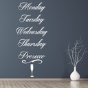 Prosecco Alcohol Quote Wall Sticker