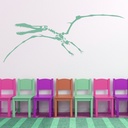 Pterodactyl Fossil Dinosaur Wall Sticker