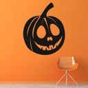 Pumpkin Head Halloween Wall Sticker