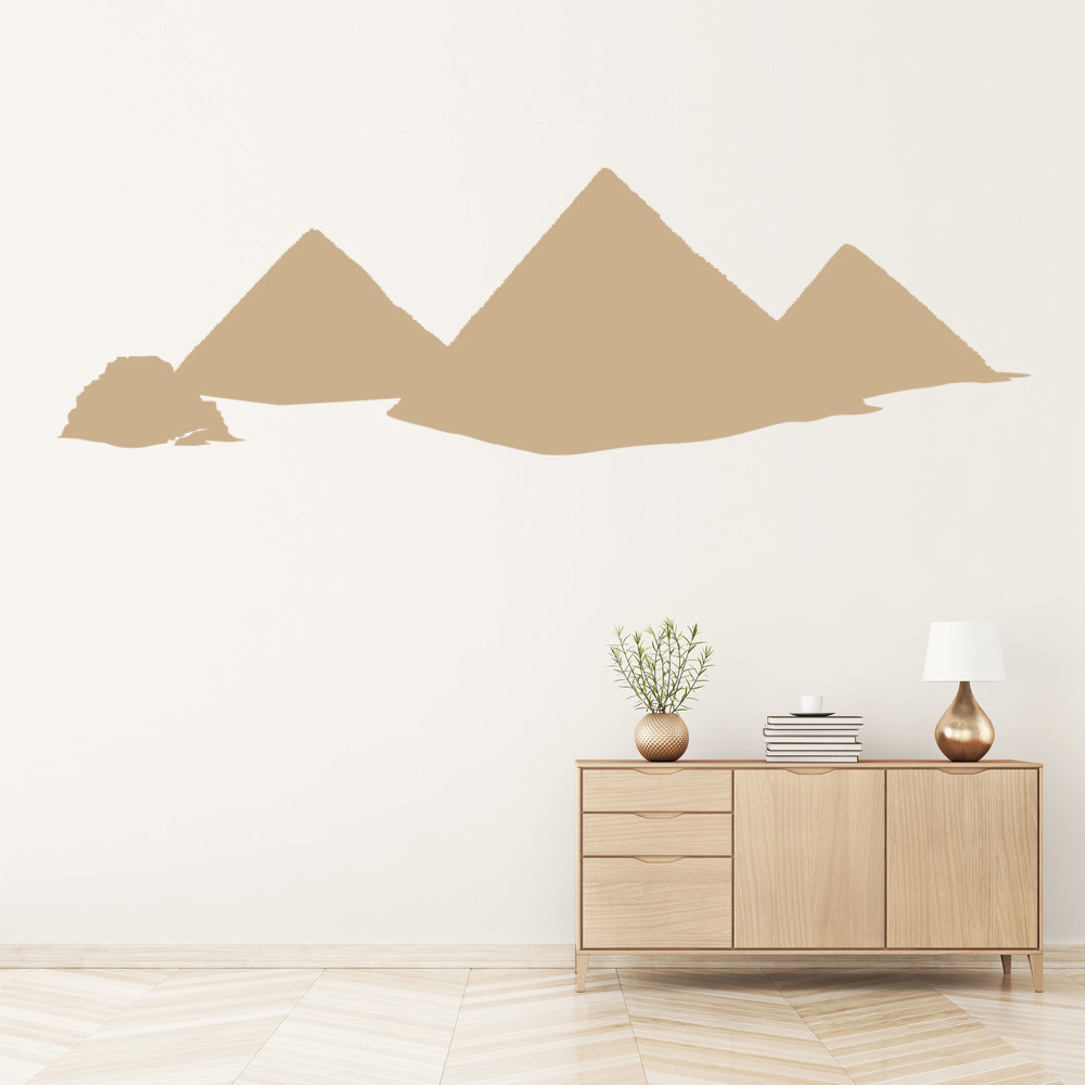 Pyramids Egyptian Wall Sticker
