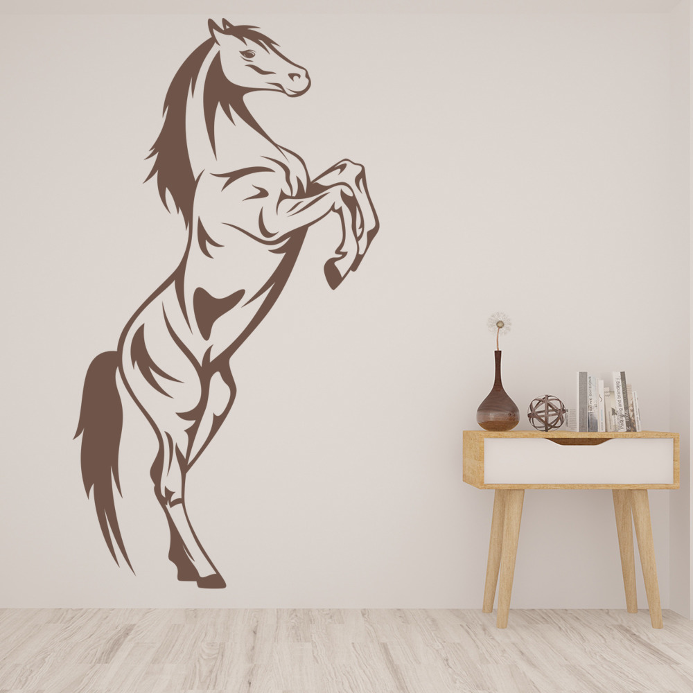 Rearing Horse Farm Animals Wall Sticker