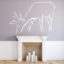 Reindeer Deer Christmas Animals Wall Sticker