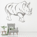 Rhino African Animals Wall Sticker