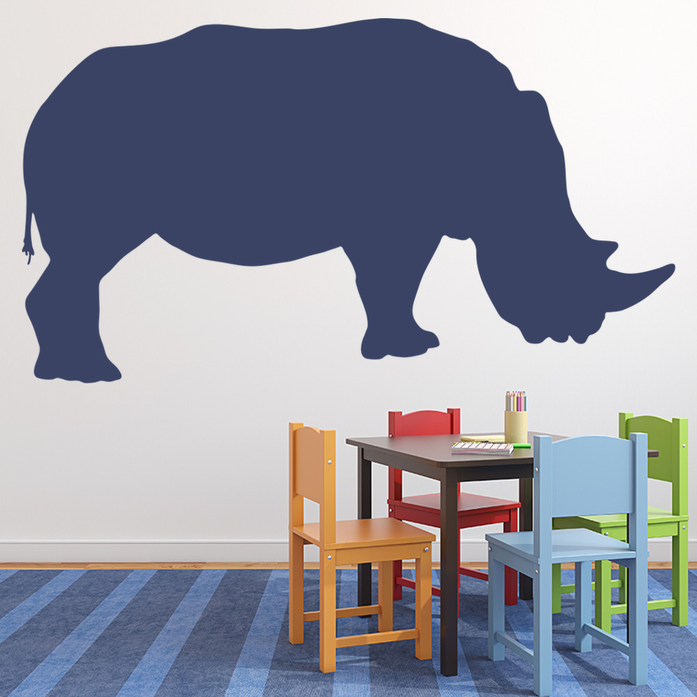 Rhino Safari Animals Wall Sticker