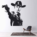 Rick Grimes Portrait The Walking Dead Wall Sticker