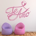 Rihanna Te Amo Wall Sticker