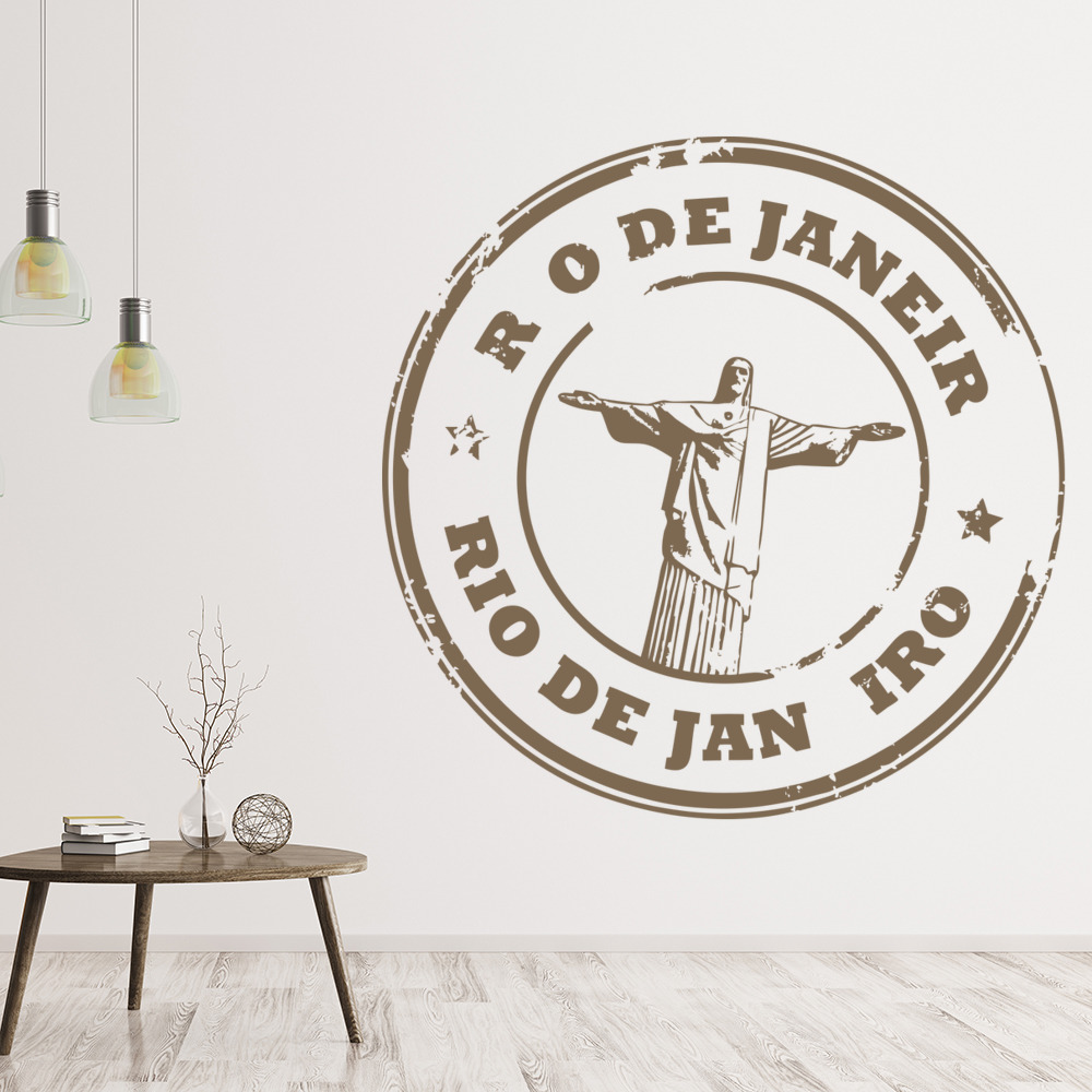 Rio De Janeiro Christ The Redeemer Wall Sticker