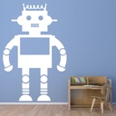 Robot Aliens Space Wall Sticker