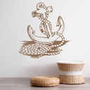 Rope Anchor Seaside Nautical Wall Sticker