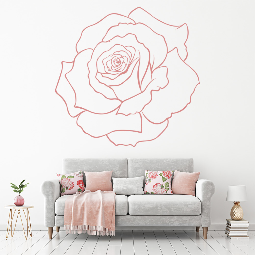 Rose Petals Floral Flowers Wall Sticker