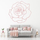 Rose Petals Floral Flowers Wall Sticker