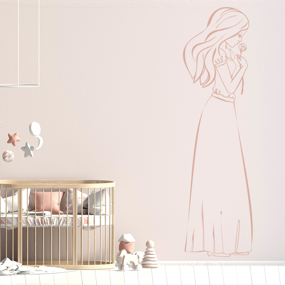 Rose Princess Fairytale Fantasy Wall Sticker