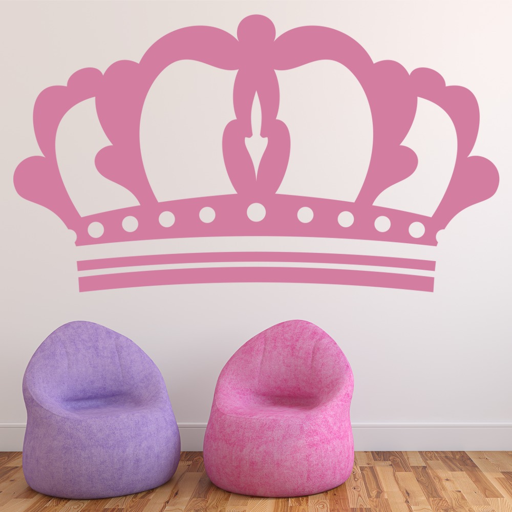 Royal Crown Princess Wall Sticker