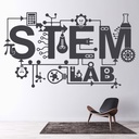 STEM Lab Science Classroom Wall Sticker