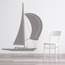 Sail Boat Ships Transport Wall Sticker