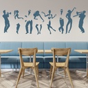 Salsa Dance Wall Sticker