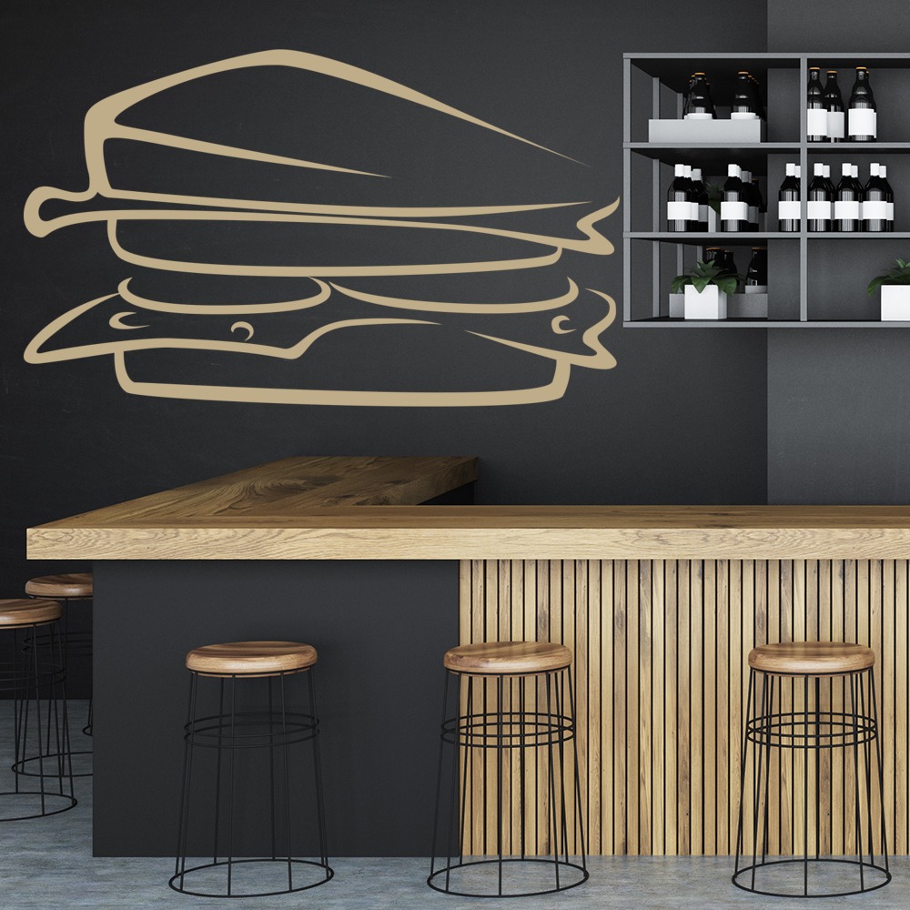 Sandwich Kitchen Cafe Wall Sticker