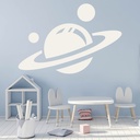 Saturn Planets Space Wall Sticker