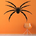 Scary Spider Halloween Wall Sticker - Mod9