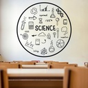 Science Icons Science Classroom Wall Sticker