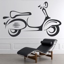 Scooter Transport Wall Sticker