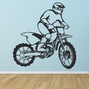 Scrambler Motorsport Motorbike Wall Sticker